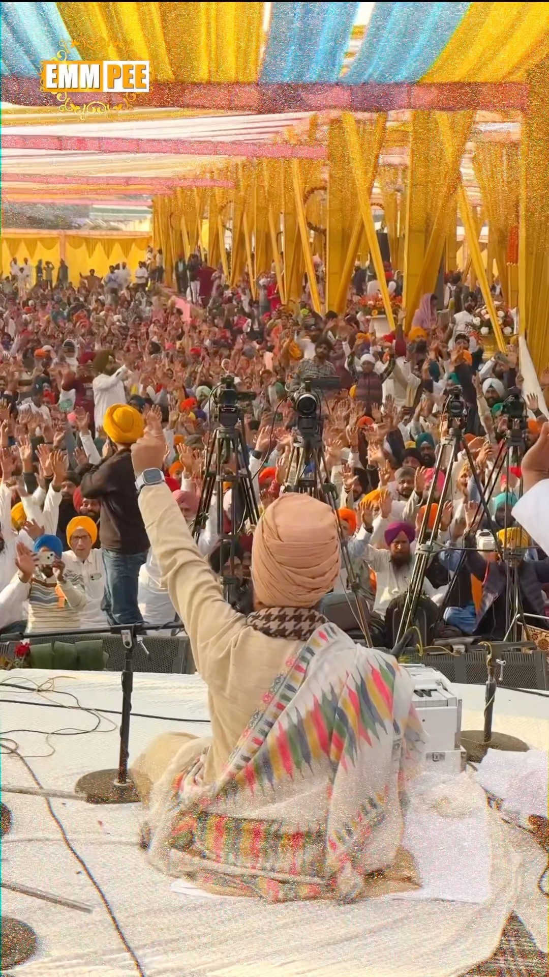ਯੂ.ਪੀ ਸਮਾਗਮ ਵਿੱਚ ਸੰਗਤਾਂ ਦਾ ਪਿਆਰ #dhadrianwale #emmpee #bhairanjitsinghdhadrianwale